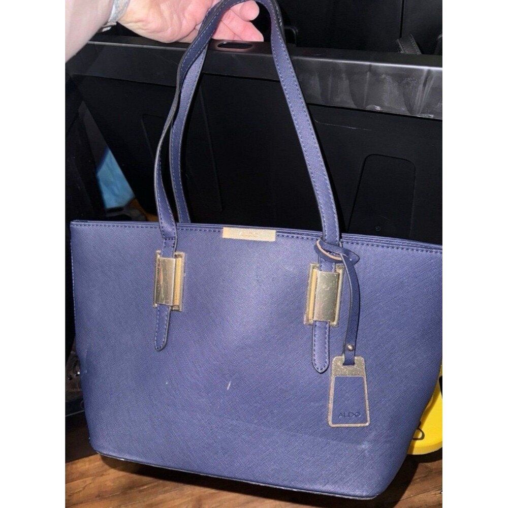 Aldo Brand Pocketbook purse dark blue B22